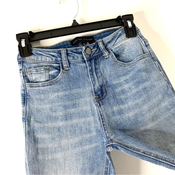 English Factory Patchwork Ankle Jeans - Picture 2 of 8